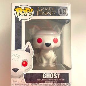 Ghost Game of Thrones Direwolf Funko 19